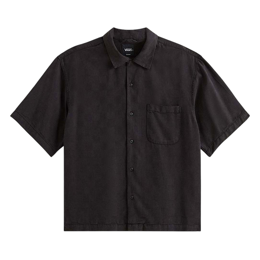 VANS - Van Doren Tencel Check Camp Shirt Black