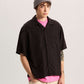 VANS - Van Doren Tencel Check Camp Shirt Black
