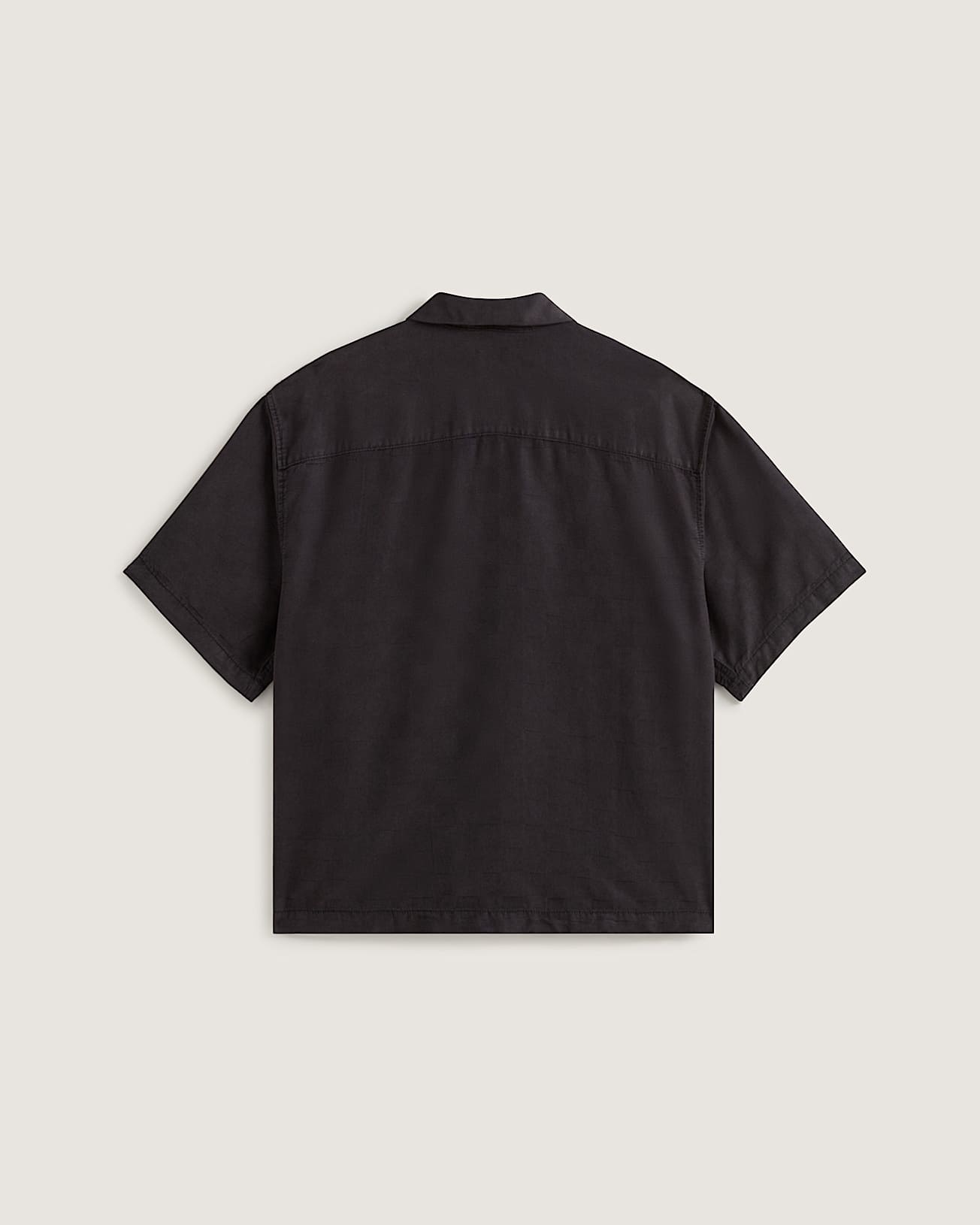 VANS - Van Doren Tencel Check Camp Shirt Black