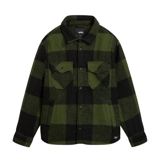 VANS - Denby Fuzz Shacket Green