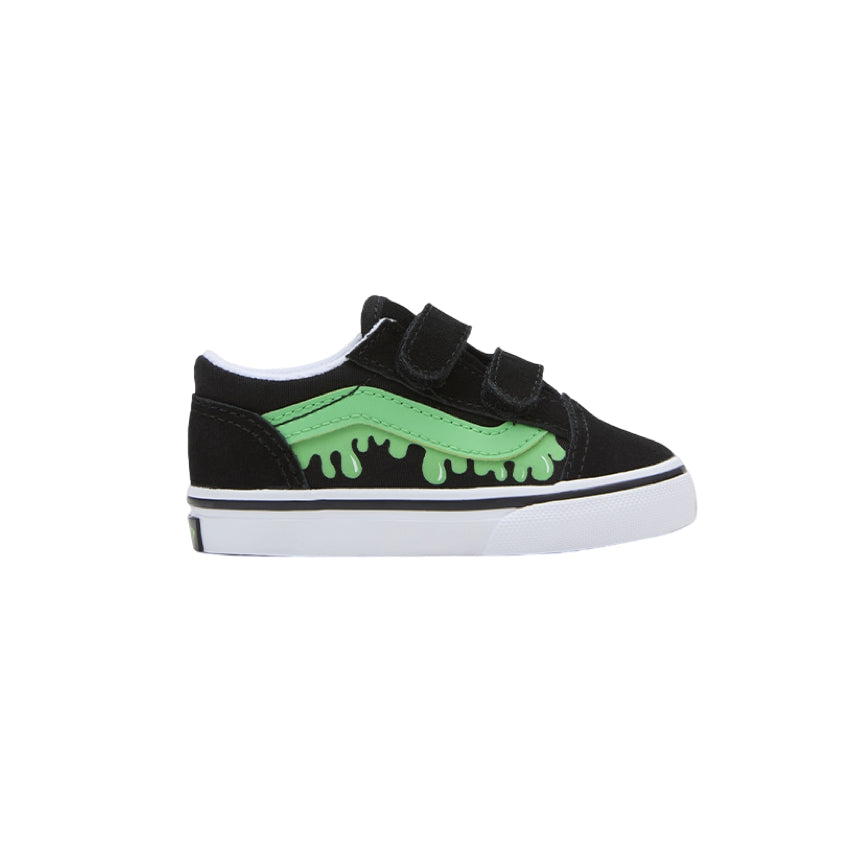 VANS - Old Skool V Glow Slime Green