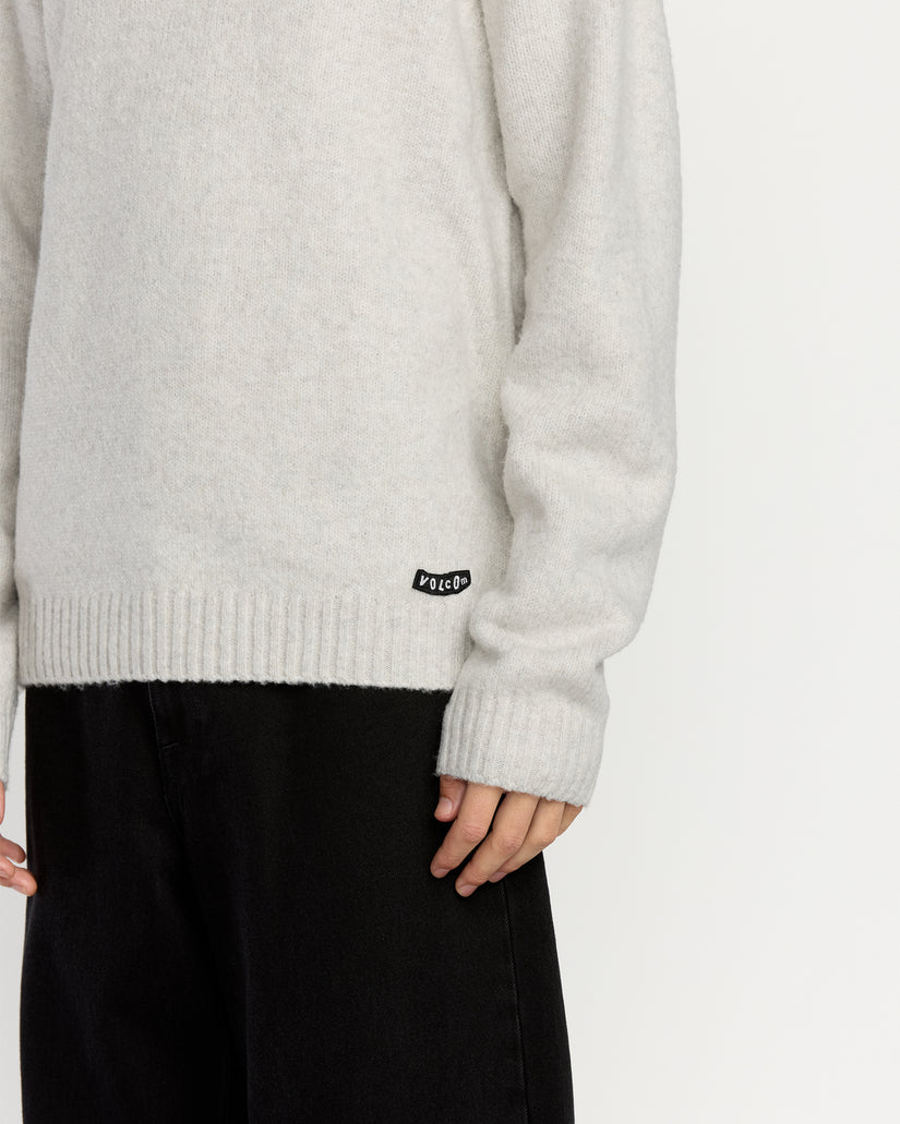 VOLCOM - Edmonder Sweater Dirty White