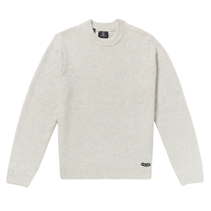 VOLCOM - Edmonder Sweater Dirty White
