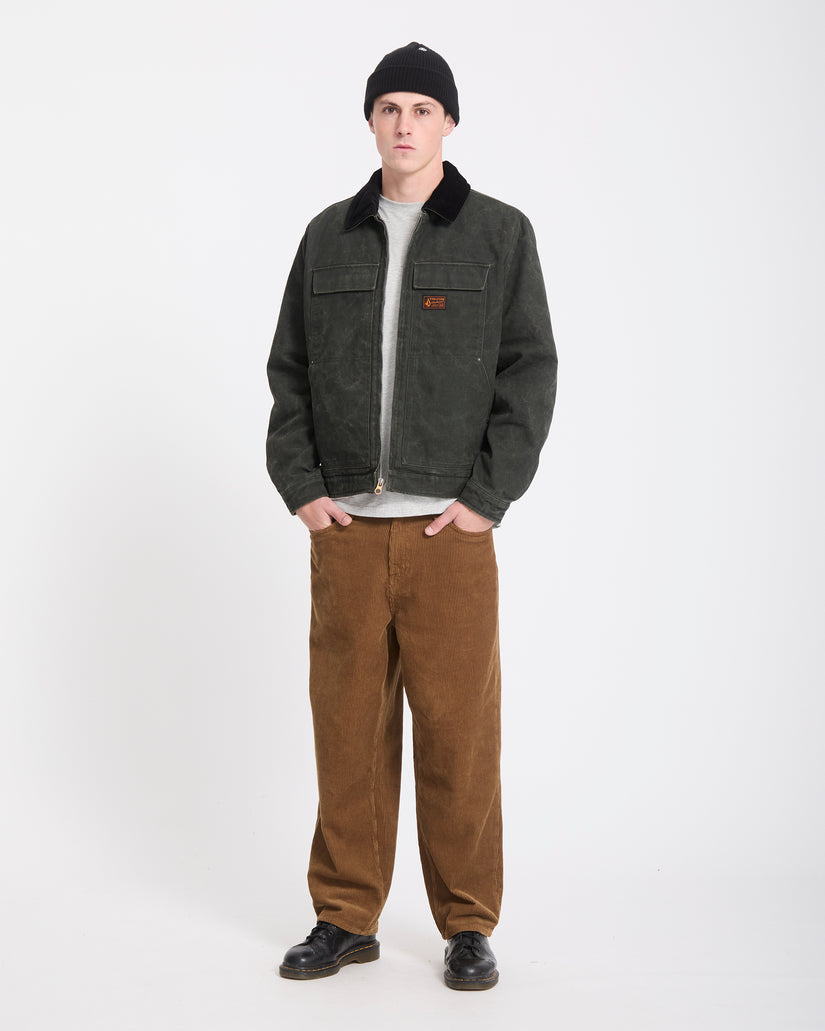 VOLCOM - Heavydust Jacket Rinsed Black