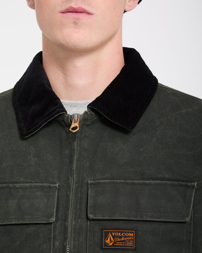 VOLCOM - Heavydust Jacket Rinsed Black