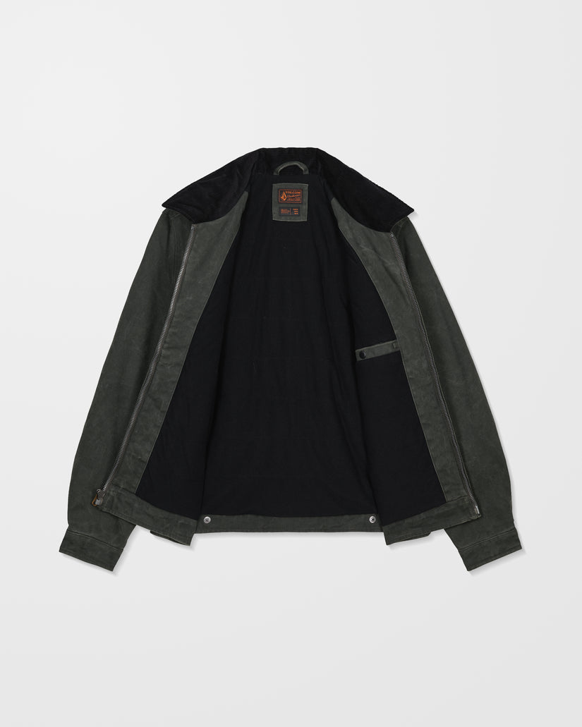 VOLCOM - Heavydust Jacket Rinsed Black
