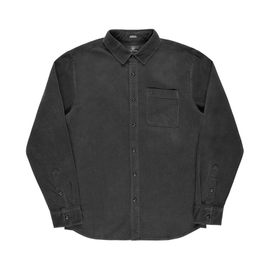 VOLCOM - Zander LS Shirt Asphalt Black