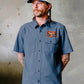 VOLCOM - Slab City Shirt Midnight Blue