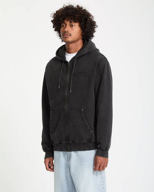 VOLCOM - Studder Zip Hoodie Black