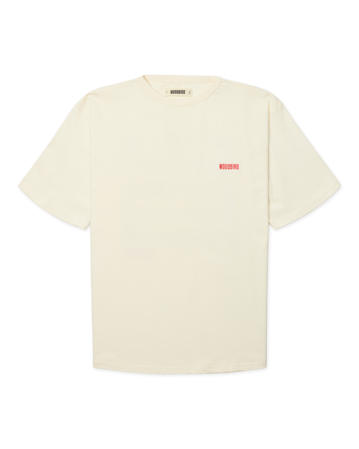 WOODBIRD - WBBaine Mono T-Shirt Off White