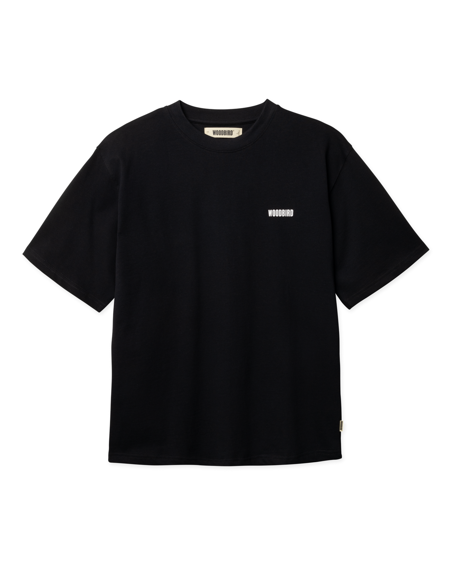 WOODBIRD - WBBaine Sea T-Shirt Black