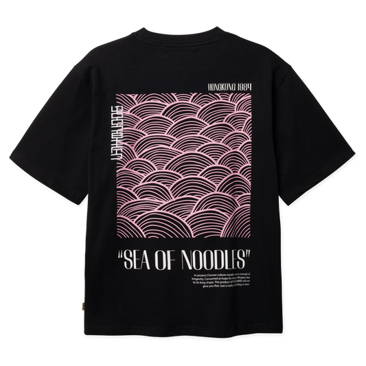 WOODBIRD - WBBaine Sea T-Shirt Black