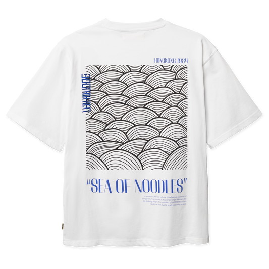 WOODBIRD - WBBaine Sea T-Shirt White