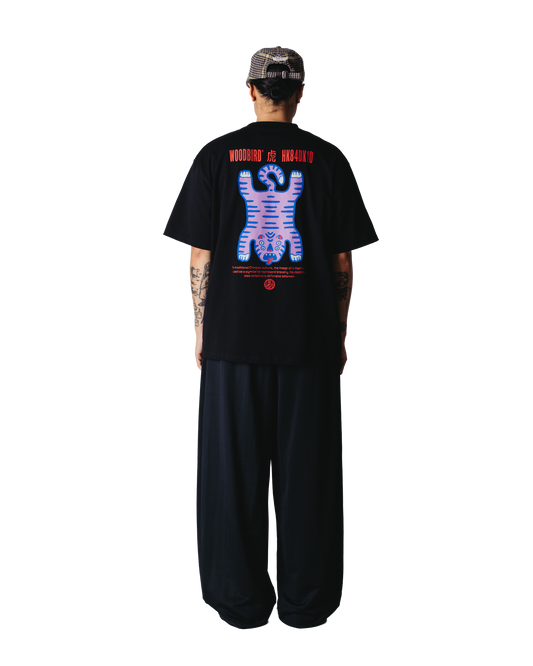 WOODBIRD - WBBaine Tiger T-Shirt Black