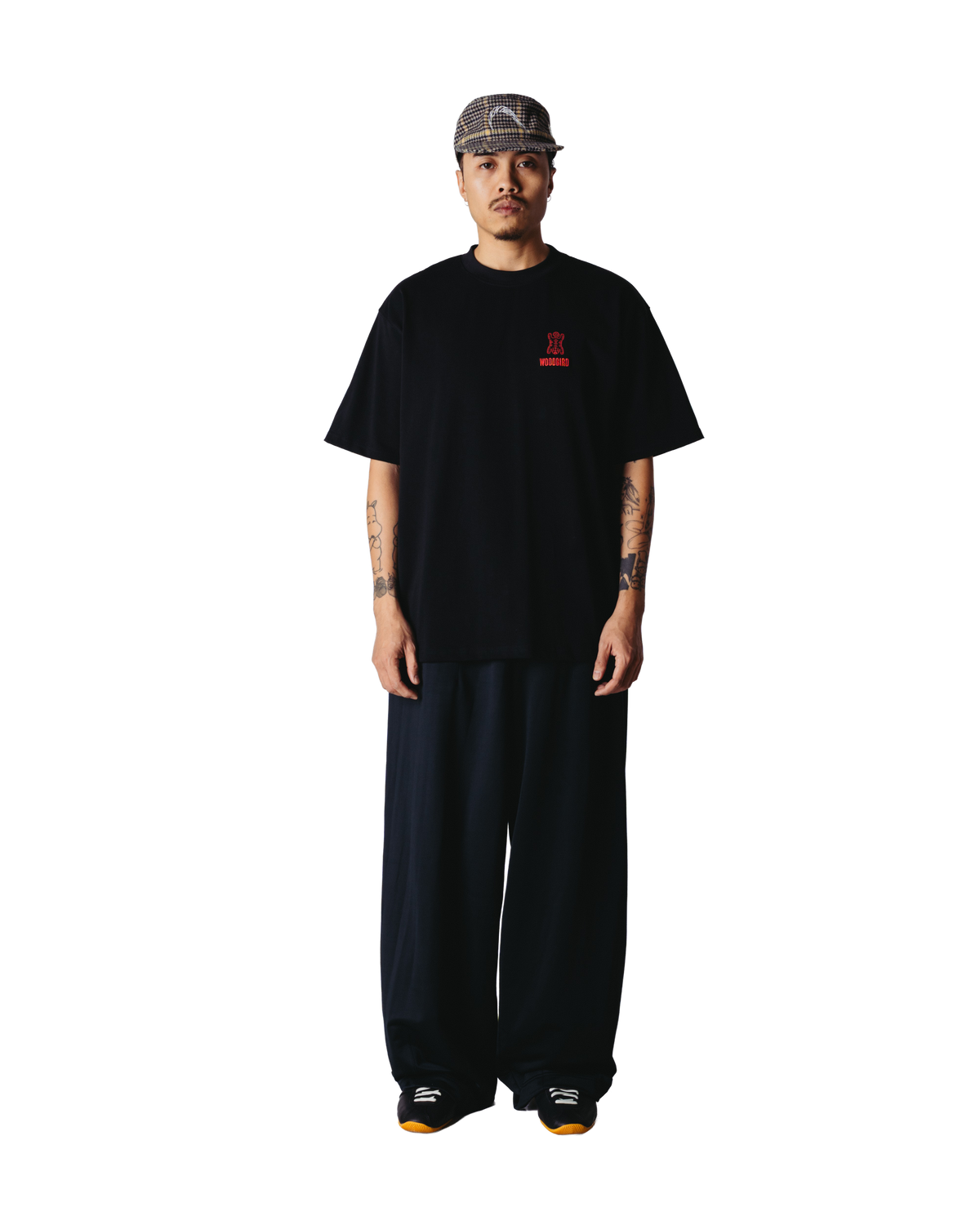 WOODBIRD - WBBaine Tiger T-Shirt Black