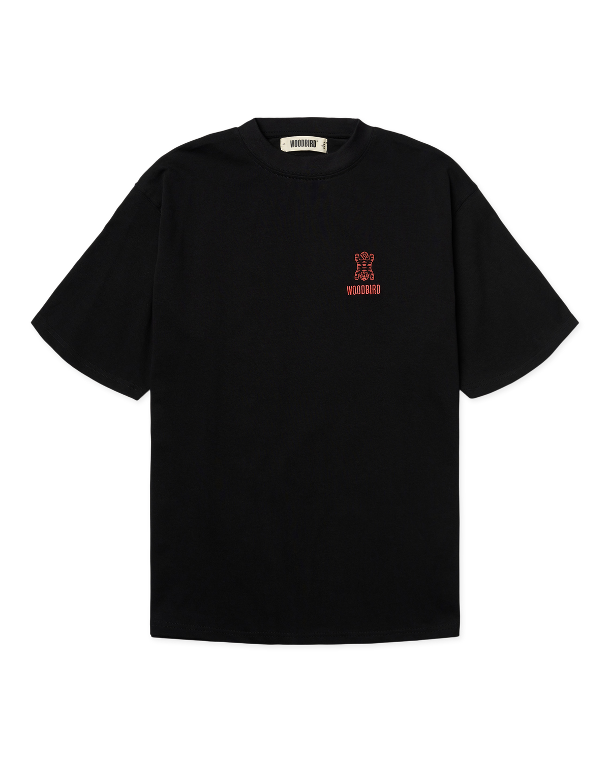 WOODBIRD - WBBaine Tiger T-Shirt Black