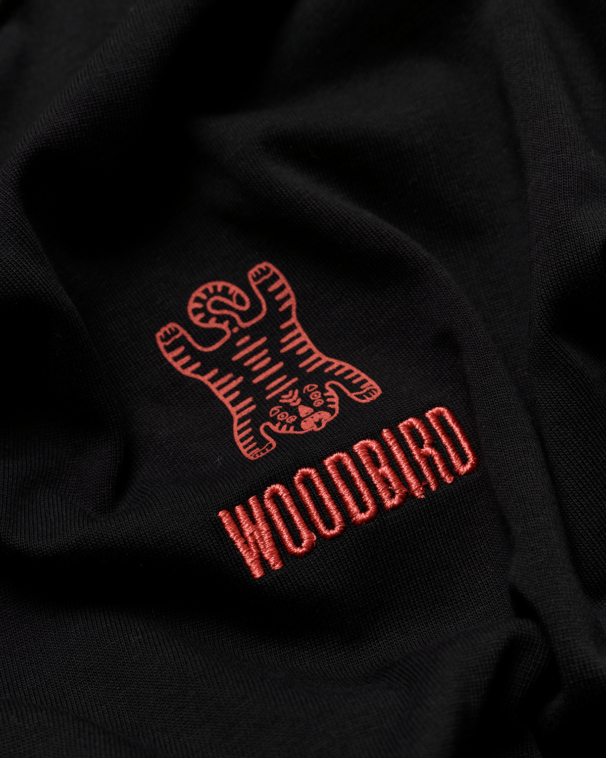 WOODBIRD - WBBaine Tiger T-Shirt Black