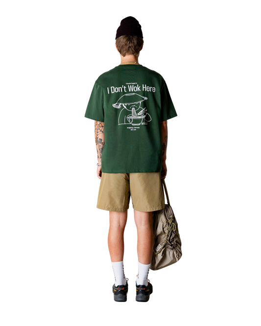 WOODBIRD - WBBaine Wok T-Shirt Pine Green
