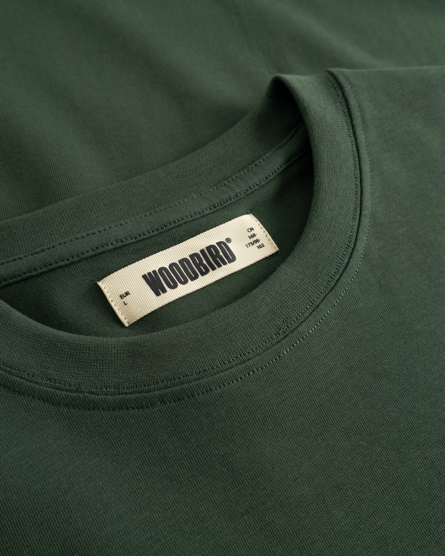 WOODBIRD - WBBaine Wok T-Shirt Pine Green