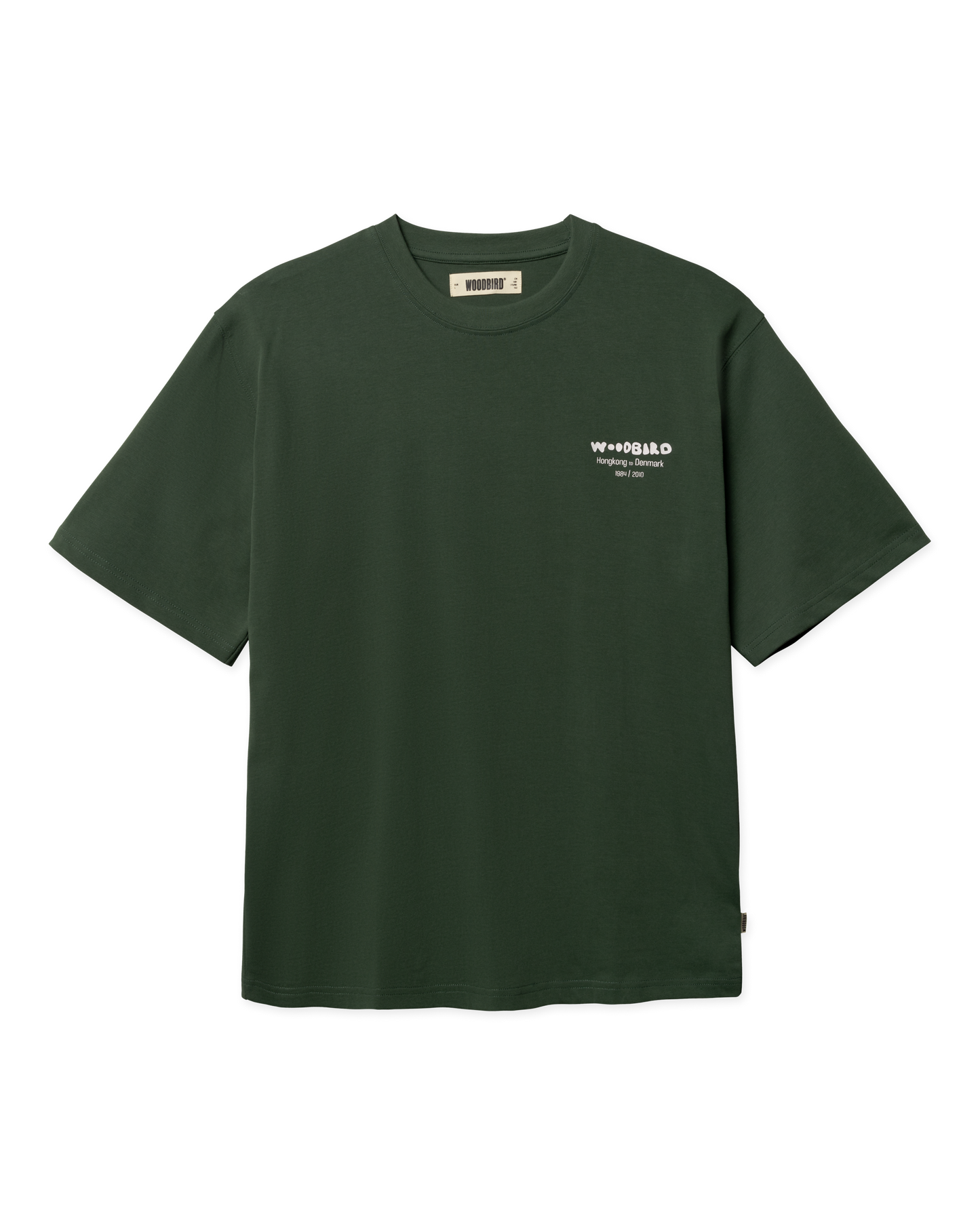 WOODBIRD - WBBaine Wok T-Shirt Pine Green