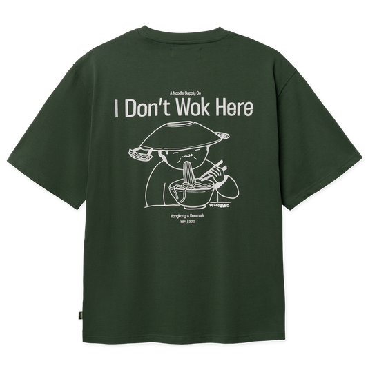 WOODBIRD - WBBaine Wok T-Shirt Pine Green