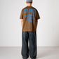WOODBIRD - WBBaine Koi T-Shirt Dark Brown