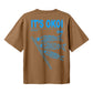WOODBIRD - WBBaine Koi T-Shirt Dark Brown