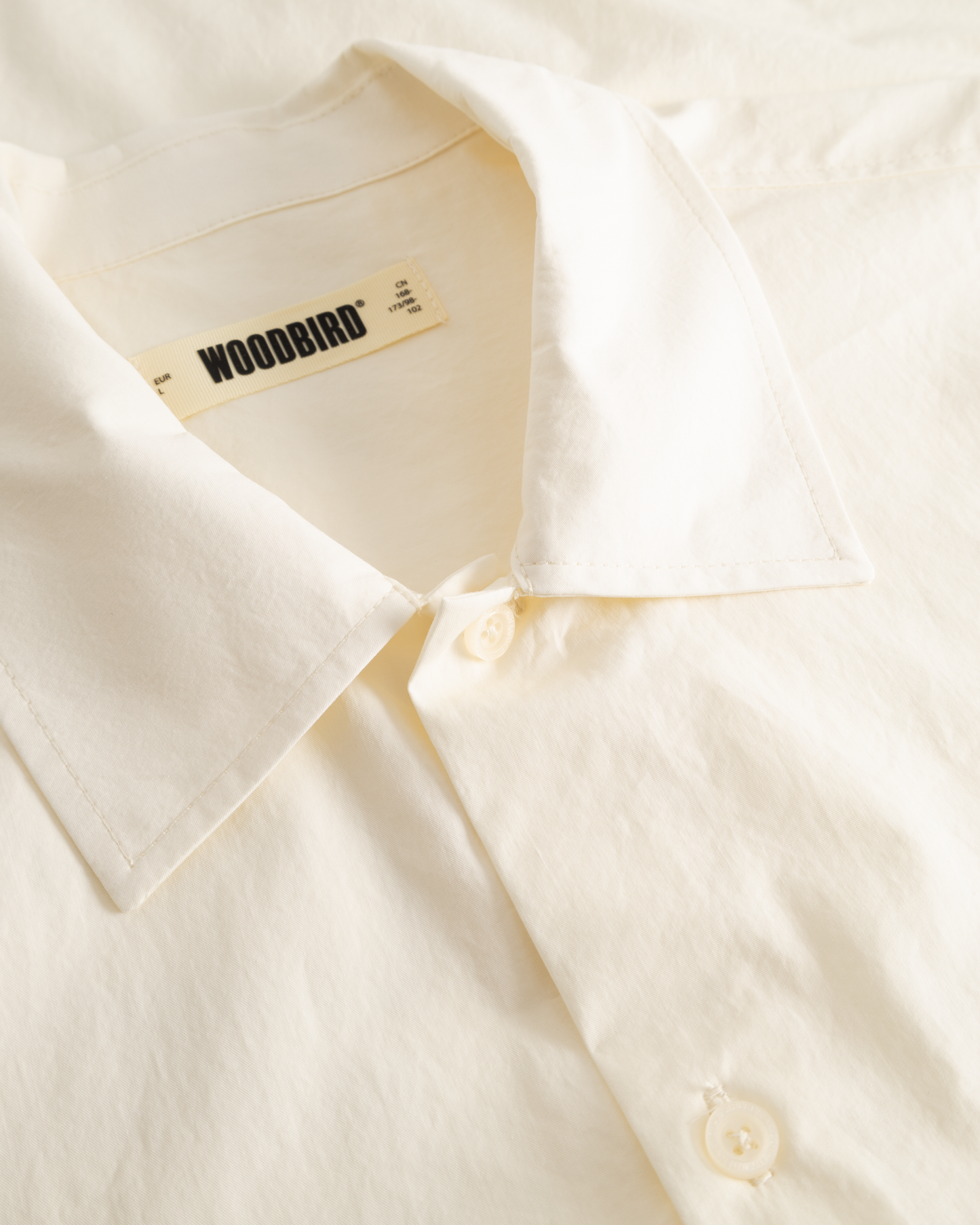 WOODBIRD - WBBanks Sign Shirt Offwhite