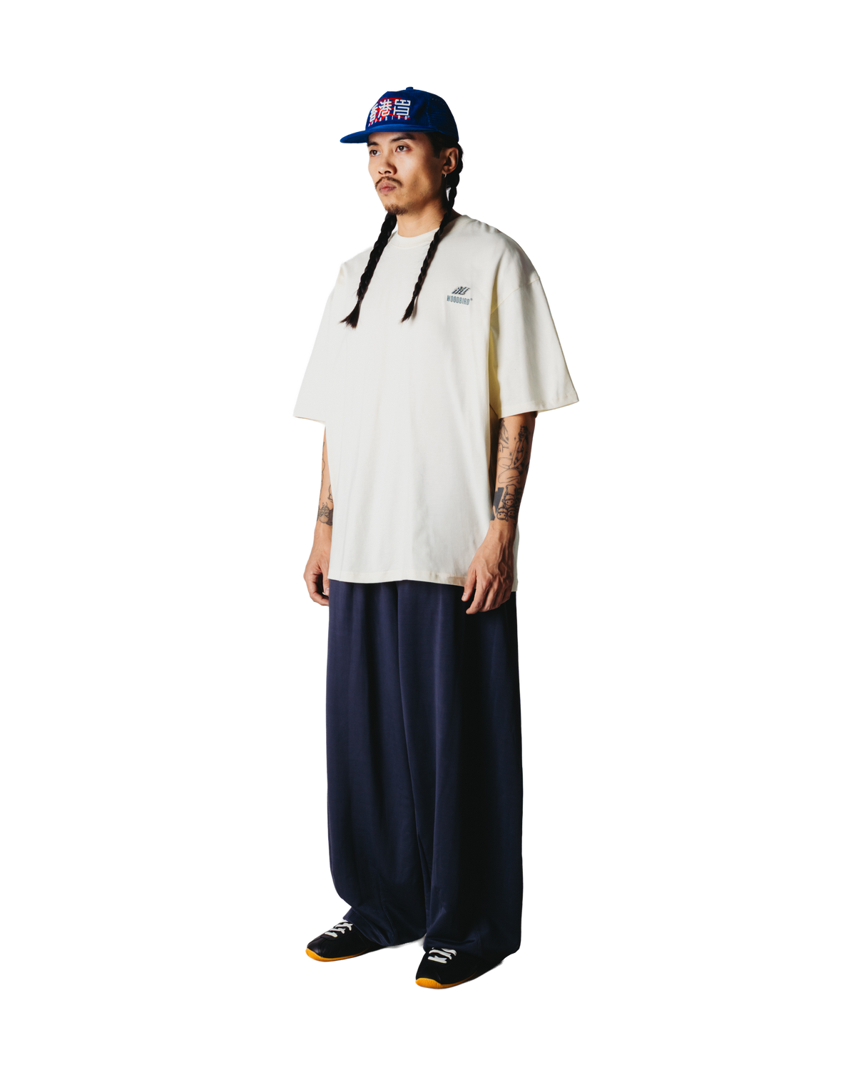 WOODBIRD - WBBeam Action T-Shirt OffWhite