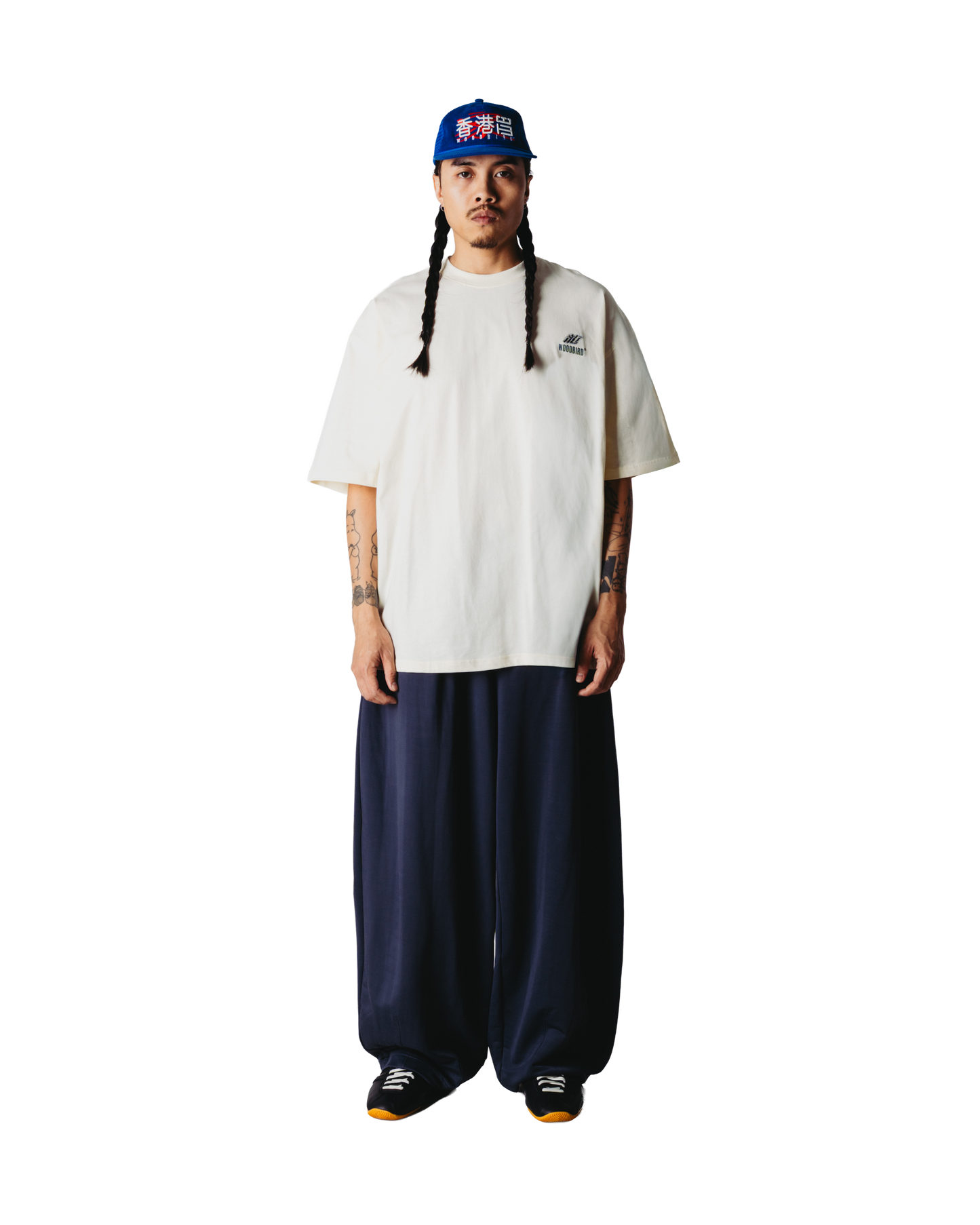 WOODBIRD - WBBeam Action T-Shirt OffWhite
