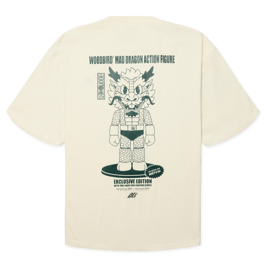 WOODBIRD - WBBeam Action T-Shirt OffWhite