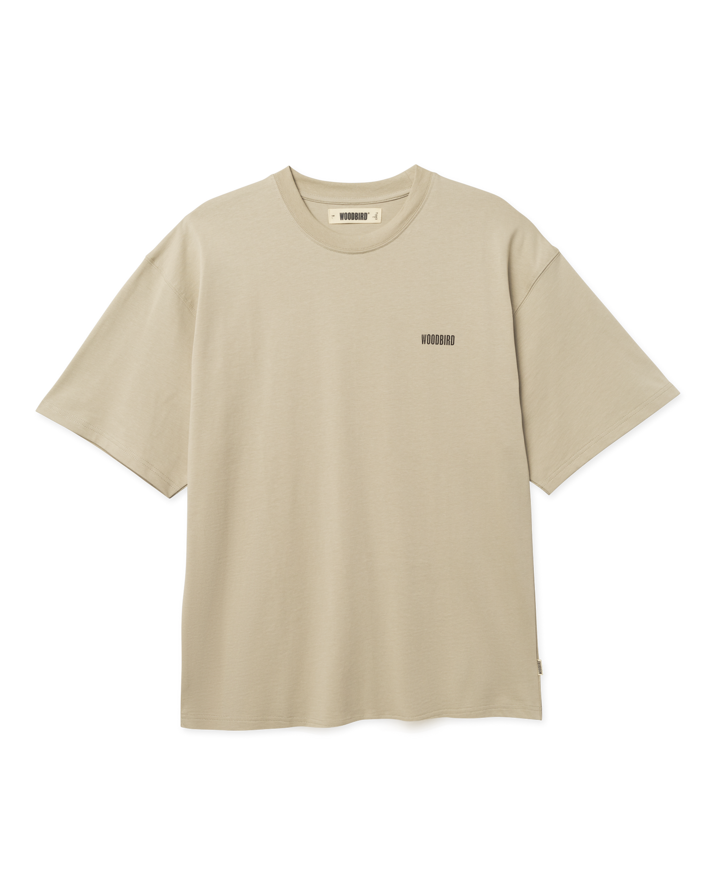 WOODBIRD - WBBeam Book T-Shirt Stone