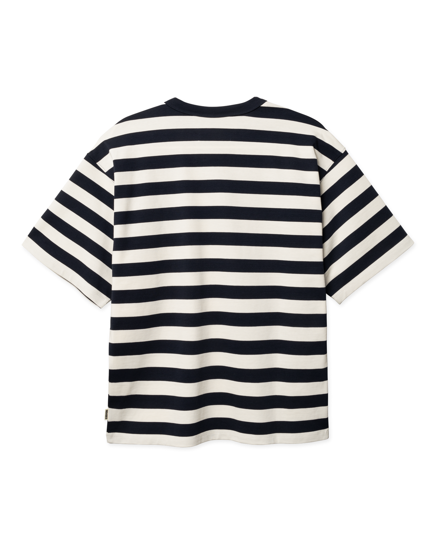 WOODBIRD - WBBeam Stripe T-Shirt Dark Navy