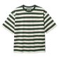 WOODBIRD - WBBeam Stripe T-Shirt Pine Green