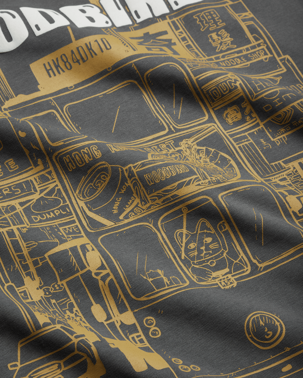 WOODBIRD - WBBeam Tram T-Shirt State Blue