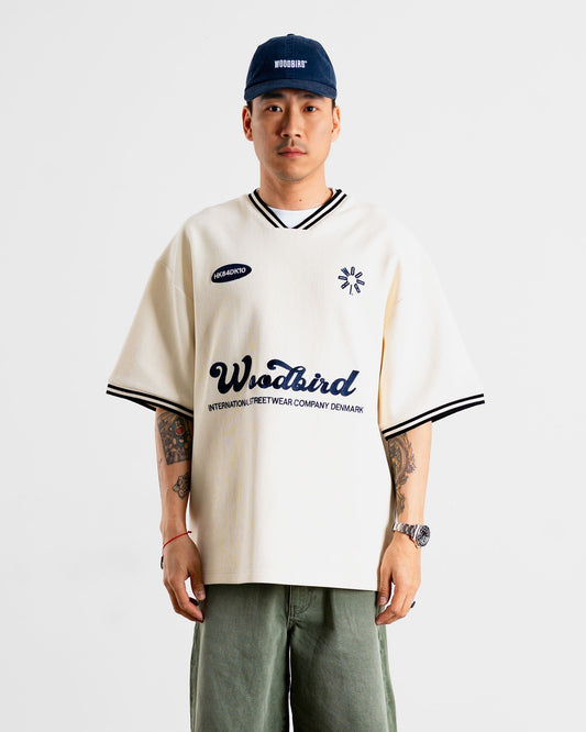 WOODBIRD - WBBeam Local Tee Off White