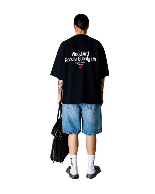 WOODBIRD - WBBlake Supply T-Shirt Black