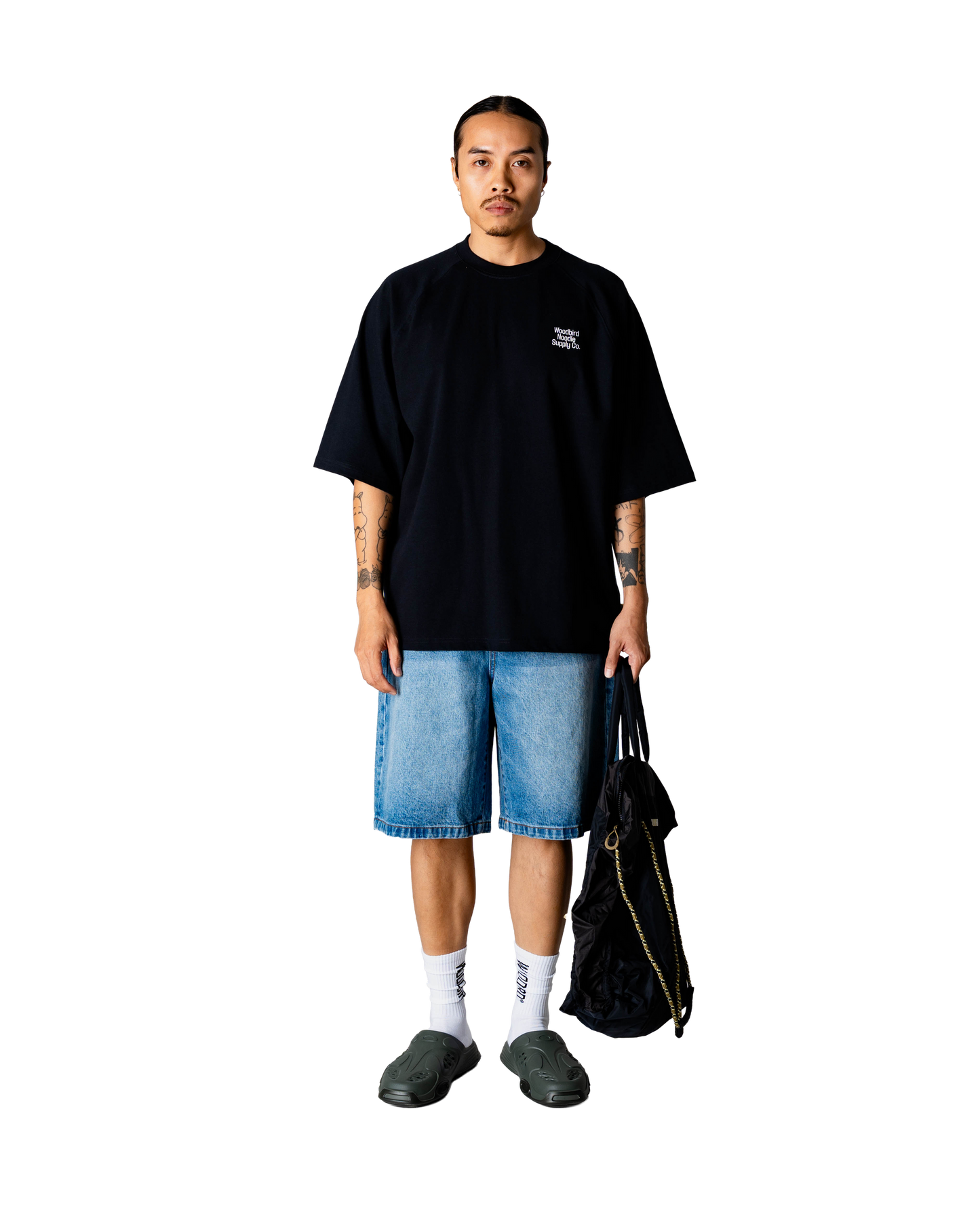 WOODBIRD - WBBlake Supply T-Shirt Black