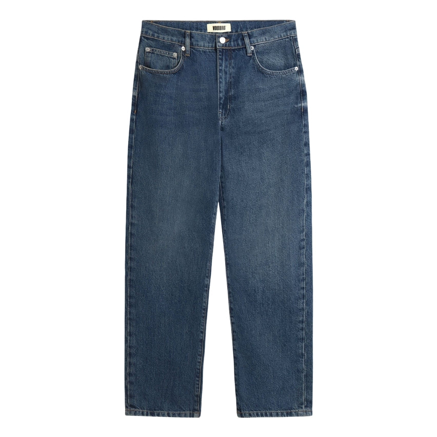 WOODBIRD - Leroy 90s Rinse jeans 90s Blue