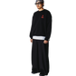 WOODBIRD - WBDuke Tiger Crew Sweats Black