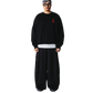 WOODBIRD - WBDuke Tiger Crew Sweats Black