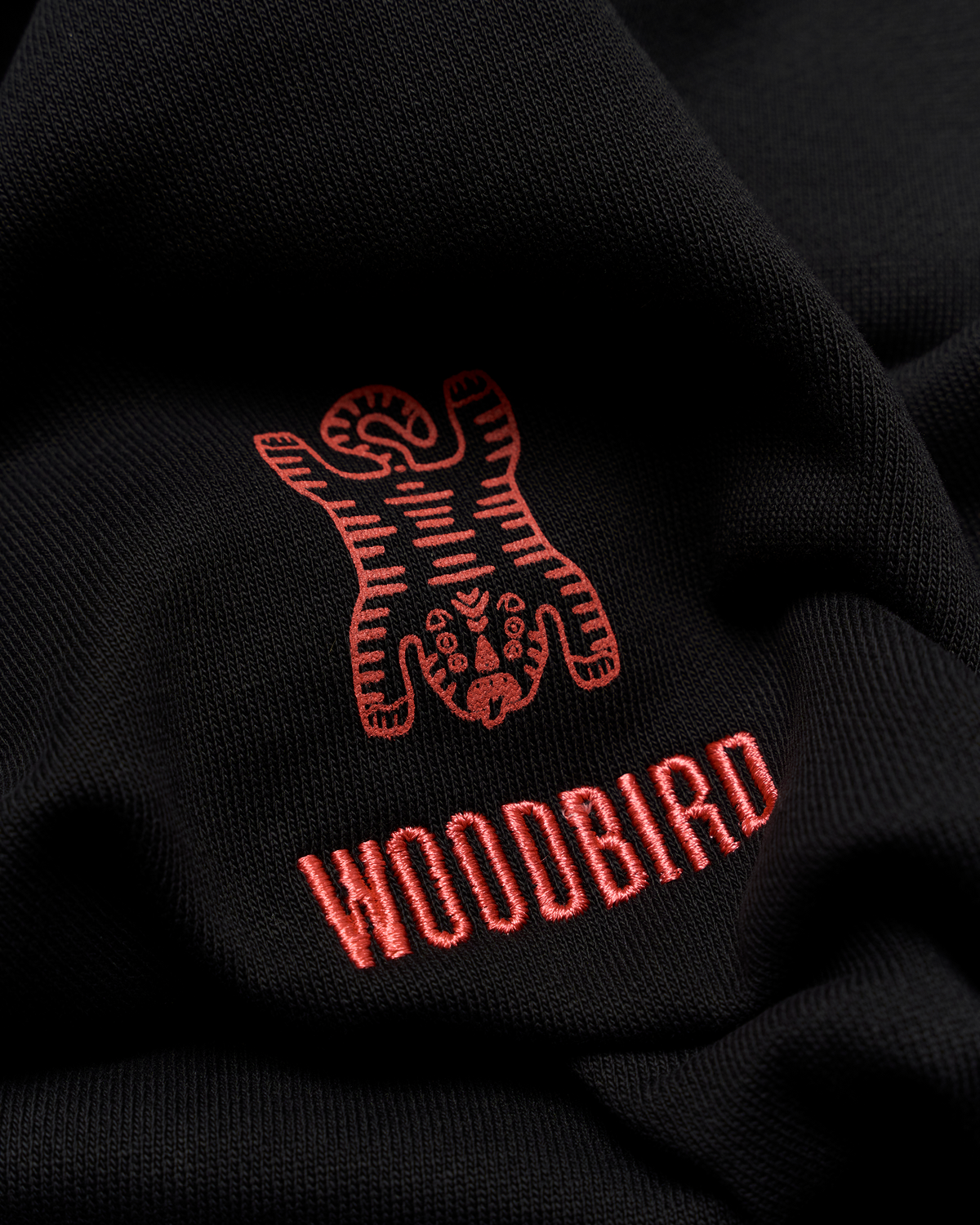 WOODBIRD - WBDuke Tiger Crew Sweats Black