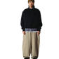 WOODBIRD - WBFuko Scuba Crew Sweats Black