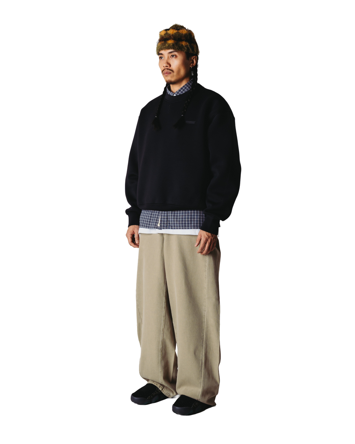 WOODBIRD - WBFuko Scuba Crew Sweats Black