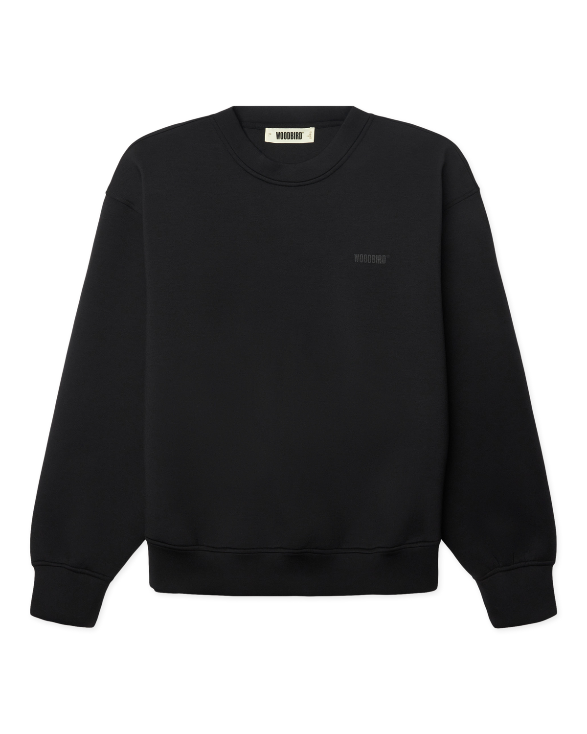 WOODBIRD - WBFuko Scuba Crew Sweats Black