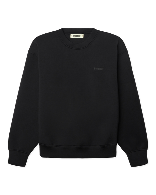 WOODBIRD - WBFuko Scuba Crew Sweats Black