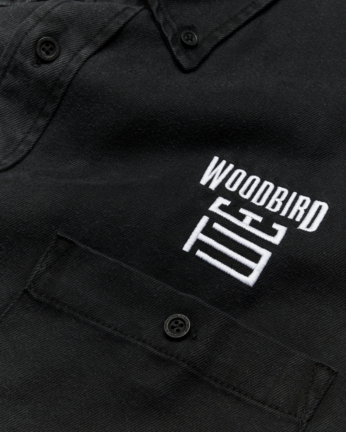 WOODBIRD - WBJong Denim Shirt Black