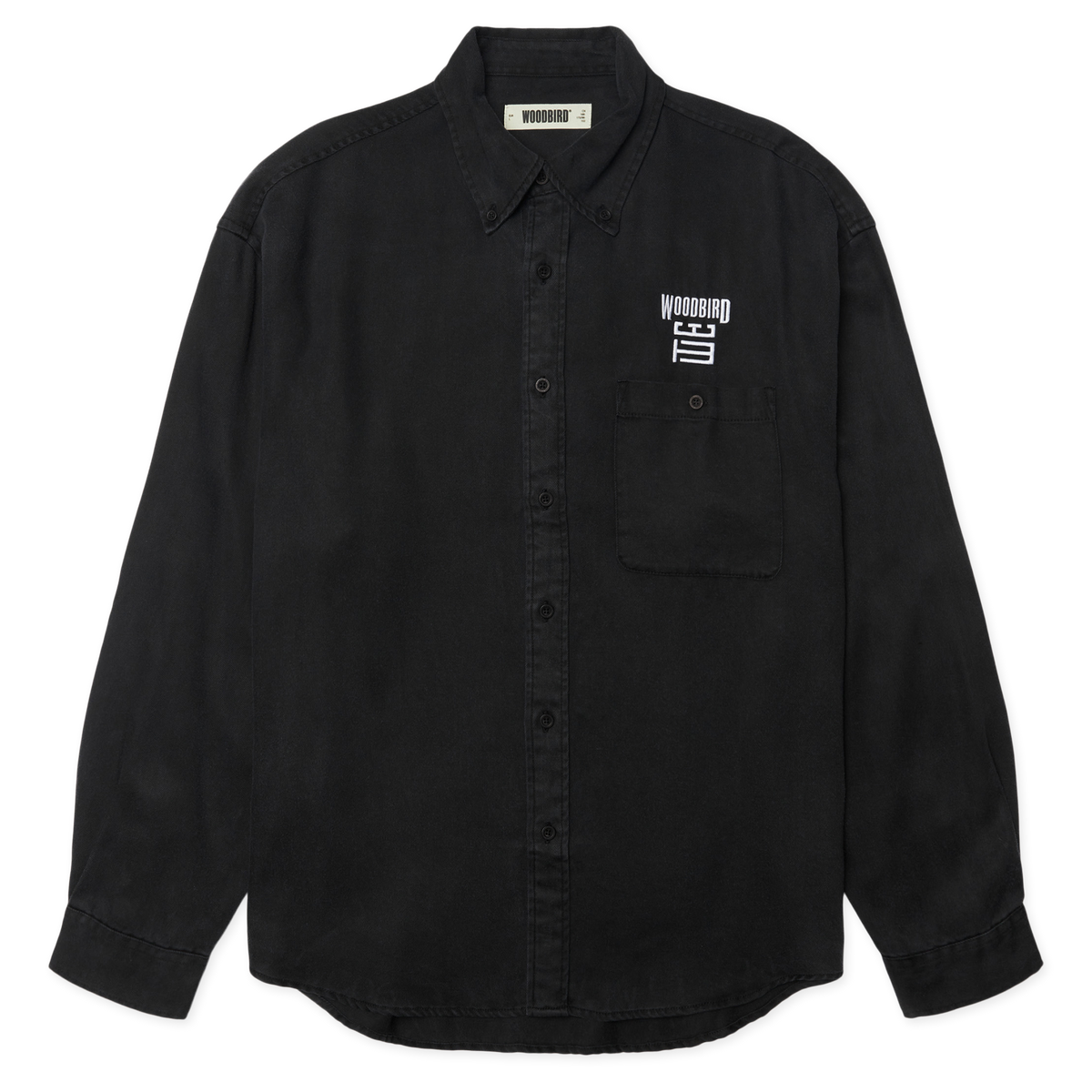 WOODBIRD - WBJong Denim Shirt Black
