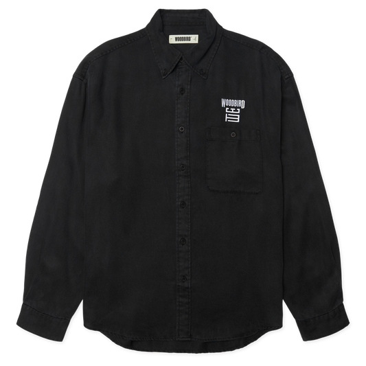 WOODBIRD - WBJong Denim Shirt Black
