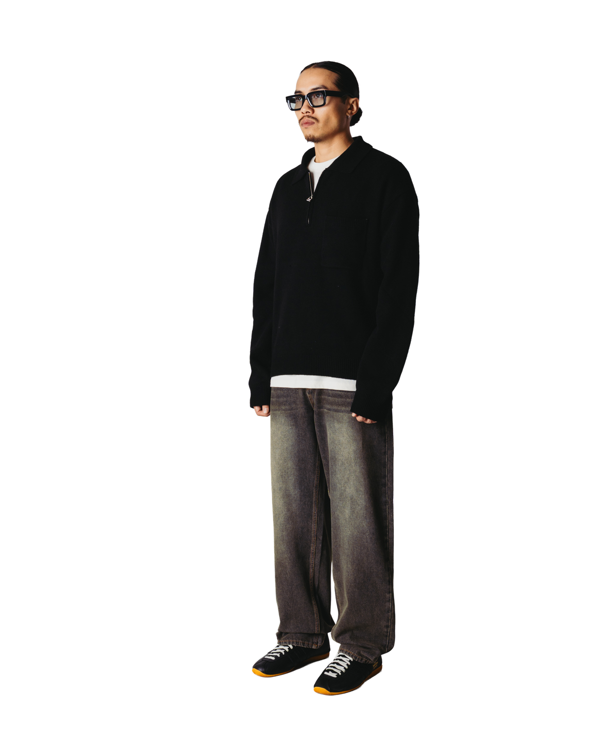 WOODBIRD - WBKANG 1/2 ZIP POLO